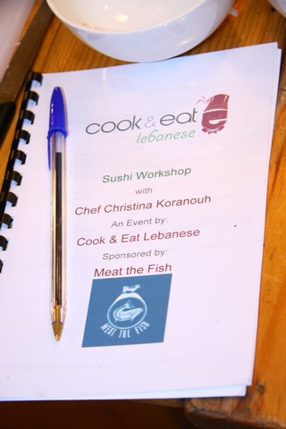 Cook & Eat Sushi workshop